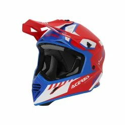 Brand new 🤩 Fiber Acerbis X-track Mips 2206 Helmet Red Blue 🛒