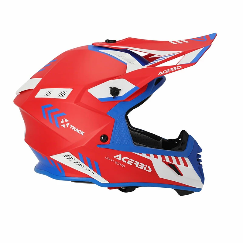 Brand new 🤩 Fiber Acerbis X-track Mips 2206 Helmet Red Blue 🛒 - Image 2