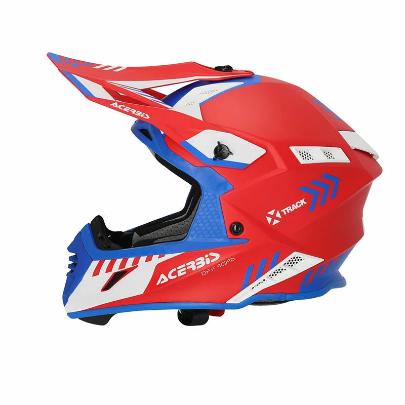Brand new 🤩 Fiber Acerbis X-track Mips 2206 Helmet Red Blue 🛒 - Image 3