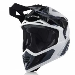 New 😀 Fiber Acerbis X Track Vtr Helmet White Black ⭐