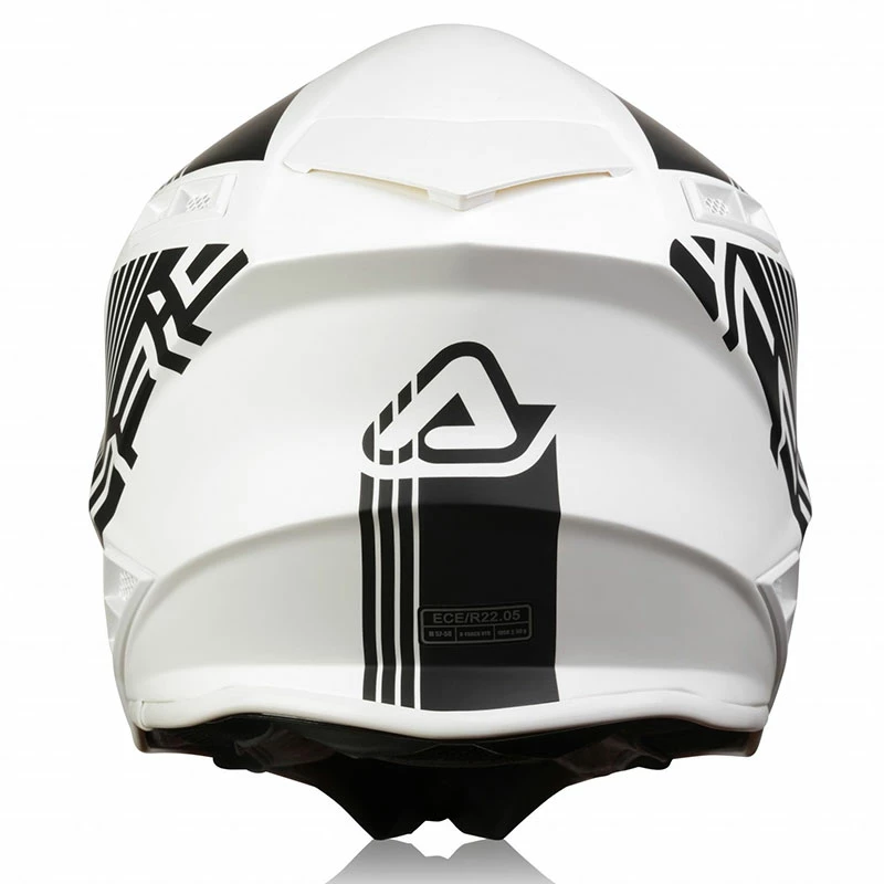 Best Pirce ✔️ Fiber Acerbis X Track Vtr Helmet Black White 😍 - Image 4