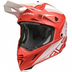 Deals ✨ Fiber Acerbis X Track Vtr Helmet Red White 👍