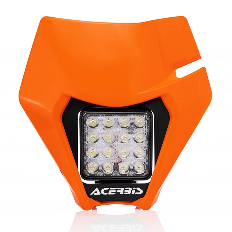 Outlet 👏 Others Headlight Holder Acerbis Ktm Exc/excf 20 Orange ❤️