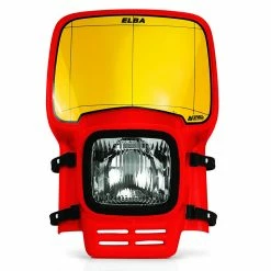 New 👏 Others Acerbis Elba Headlight Mask With Red Lighthouse 🎉