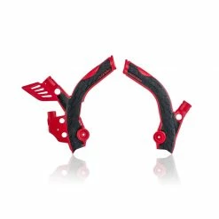 Outlet 🧨 Acerbis X Grip Frame Protector Beta Rr18 Black Red 🌟