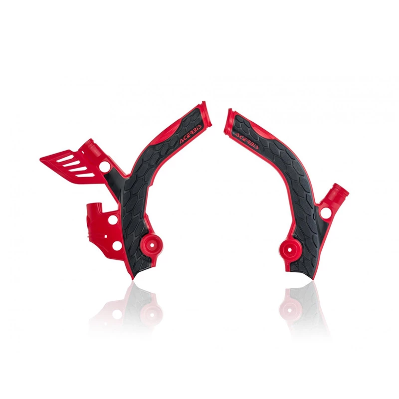 Outlet ๐งจ Acerbis X Grip Frame Protector Beta Rr18 Black Red ๐