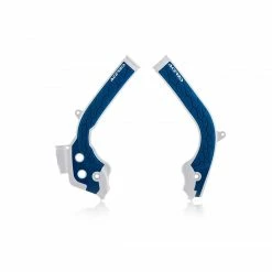Best deal 👏 Frame X-grip Acerbis Sx 2016 Chassis Cover White Blue 🎉