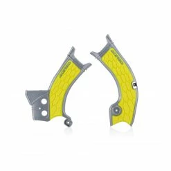 Budget 😀 Acerbis X Grip Frame Protector Suzuki Grey Yellow 👏